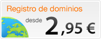Registro de dominios Registro de dominios
